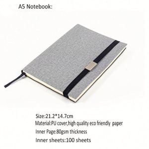 Factory Direct Custom PU Notebooks for Promotional <b>Gifts</b> - Logo/Color/Design Printing - Smooth Writing & Durable - Product Image 3