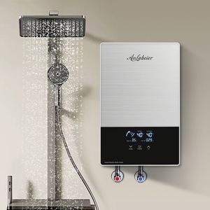 110V agua digital calor instantáneo eléctrico mejor 110V 220V 28kw calentador de agua instantáneo sin tanque baño en China Saa para Hotel - Product Image 2