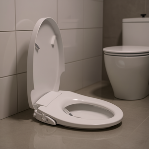 Asiento de Inodoro Inteligente con Bidé, Redondo, Calefactado, Control de Temperatura del Agua, Limpieza Automática con Boquilla, Diseño Moderno de Montaje en el Suelo - Product Image 2