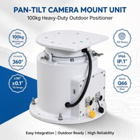 Plateau tournant robuste PTU (Pan-Tilt Unit) de 50 kg, 80 kg, 100 kg pour positionneur d'antenne