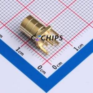 BWSMB-KE RF Coaxial Connector Through hole Component (THT) Connector Inner Hole 1 6GHz SMB - Product Image 2