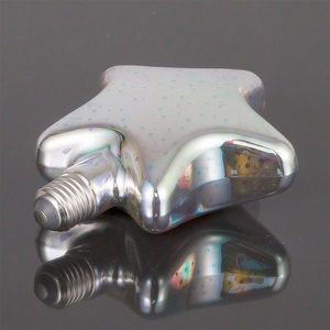 Bombilla LED 3D con Efecto de Fuegos Artificiales, E27, 4.5W, Estilo Vintage, Filamento de Vidrio Plateado, Luz Blanca Cálida - Product Image 4