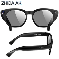 Nouvelles lunettes intelligentes avec caméra 800W pixels et enregistrement vidéo, traduction en temps réel des appels audio et vidéo, stabilisation de la caméra