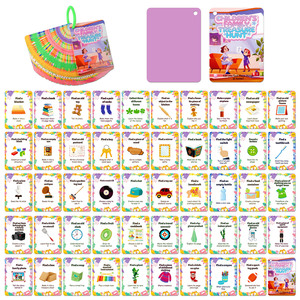 Juego <span class=keywords><strong>de</strong></span> Tarjetas <span class=keywords><strong>de</strong></span> Adivinanzas Personalizadas para Niños, Actividad Preescolar para Interiores y Exteriores, Tarjetas <span class=keywords><strong>de</strong></span> Aprendizaje para Niños <span class=keywords><strong>de</strong></span> 3+ Años - Product Image 1