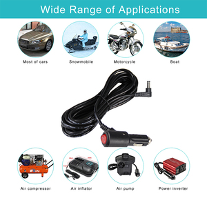 24V/12V Thuốc lá nhẹ hơn chuyển đổi cắm di động DC 5.5x2.1 MÉT sạc cáp điện sạc cho <span class=keywords><strong>DVR</strong></span> Cam - Product Image 3