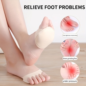 High Heel Forefoot Pads <b>Soft</b> Metatarsal Support Non-Slip Anti-Blister Comfortable Insoles for Women - Product Image 4