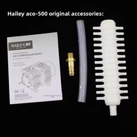 Compresseur d'air Hailea Pompe à air magnétique électrique 110V 220V 135W/160W/380W/500W 009E pour machine de découpe laser CO2
