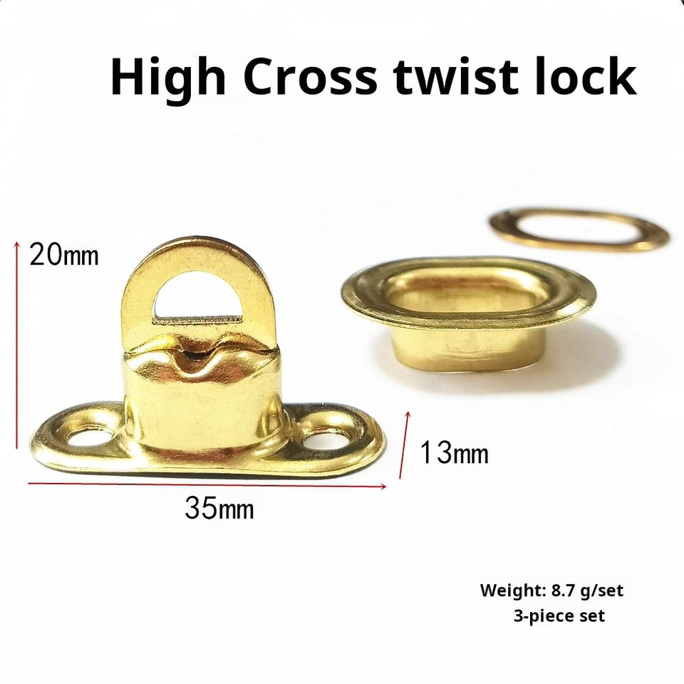 Oval Buckle Rotate Latch - Secure Your Gazebo Curtains