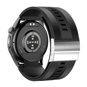 Montre connectée <span class=keywords><strong>S200</strong></span> avec pompe à air, moniteur de santé (tension artérielle, ECG, température corporelle), fonction SOS, appels Bluetooth et suivi sportif - Product Image 4