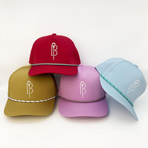 Bán Buôn Đục Thời Trang Không Thấm Nước TPU Cao Su Vá Logo 5 Bảng Điều Chỉnh Cha Gorras Snapback Tùy Chỉnh Golf Mũ Thể Thao Bóng Chày Mũ - Product Image 1