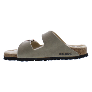 Sandalias Birkenstock Arizona Narrow Unisex, Color Gris Polvo del Desierto, Forradas en Gamuza Sintética, con Suela de Corcho - Product Image 3