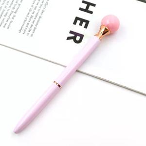 Regalo di penne di perle per donna, fantastiche penne a sfera in metallo Bling con inchiostro nero - Product Image 5