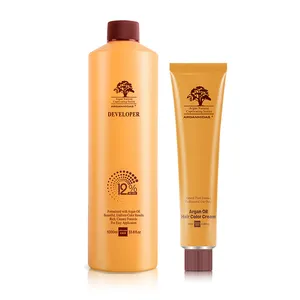 Professional salon organic hair dye natural herbal semi permanent hair color cream hair dye