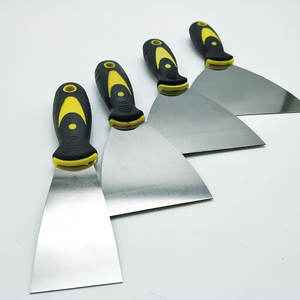 Forniture di fabbrica costruzione stucco coltello da parete rottamatore con manico in plastica - Product Image 4