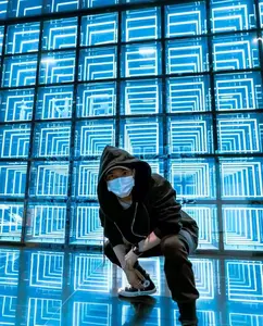 Bar fête bricolage personnalisé <span class=keywords><strong>acheter</strong></span> mariage disco boîte de nuit lumière dj carrelage néon piste de danse - Product Image 3