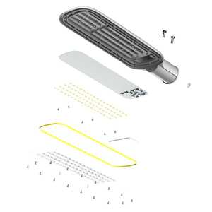 Fábrica China Luz Jardín al aire libre Foco 100W 200W 300W Led Farola Aluminio Fundición <span class=keywords><strong>a</strong></span> presión <span class=keywords><strong>a</strong></span> buen <span class=keywords><strong>precio</strong></span> - Product Image 2