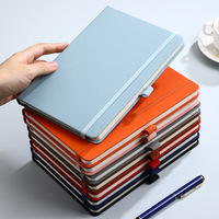Carnet Moleskine en cuir PU rigide personnalisé avec logo 2026, reliure cousue, cadeau