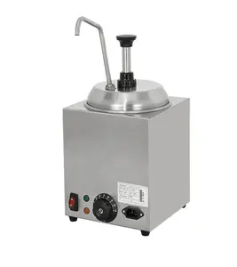 Cateringapparatuur Commerciële Warme Chocolademelk Topwarmer Roestvrijstalen Ketchup Saus Kaas Warmer Dispenser