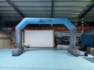 Gapura Masuk Tiup Bersegel dengan Cetak Kustom, Inflatable Iklan dari PVC yang Diperkuat untuk Pintu Masuk Registrasi Lomba - Product Image 4