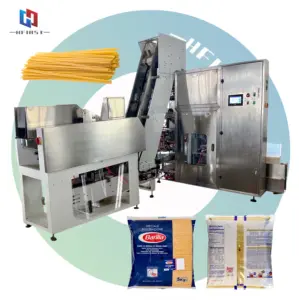 Erişte spagetti makarna paketleme makinesi 5kg 10kg ağırlık sayma erişte spagetti paketleme makinesi için paketleme makinesi