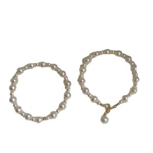 Bracelet en perles d'eau douce naturelles à dégradé de ciel étoilé de Zhizhen, magnifique et classique avec un design tendance - Product Image 5