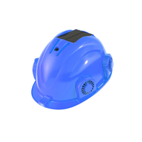 Casque de sécurité d'été à turbine ABS léger à six ventilateurs Bandeau réglable à haute résistance aux chocs Conception de type V Refroidissement ventilé