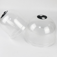 Cloche de jardin en plastique transparent réutilisable, bâche anti-humidité, protection pour plantes, pépinière