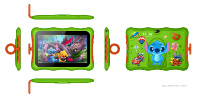 Tablet PC para Niños Más Barata de 7 Pulgadas, 3000 mAh, Cuatro Núcleos, con Aplicaciones de Aprendizaje Preinstaladas, Tablet Android para Niños
