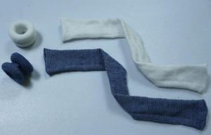 Bandage <span class=keywords><strong>tubulaire</strong></span> extensible de compression élastique <span class=keywords><strong>tubulaire</strong></span> d'orteils de doigt de coton médical d'OEM - Product Image 6