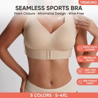 Soutien-gorge de sport TK pour le marché international, style gelée, taille européenne, grande taille, correcteur de posture, respirant, push-up, anti-affaissement