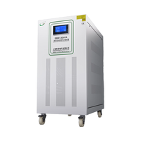 Stabilisateur de tension triphasé industriel mécanique à économie d'énergie 30 KVA, haute efficacité 98%, noyau en cuivre