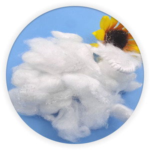 PP polipropilene 6 d76mm bianco resistente UV fibra in fiocco ad alta resistenza, a polvere leggera resistente all'usura resistente alle intemperie - Product Image 2