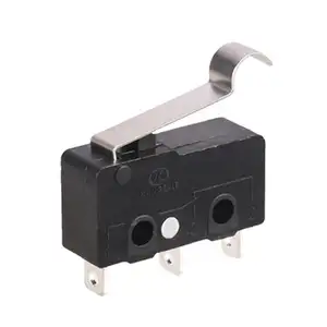Mouse Microswitches Snap-Action Switches With Shanks And Curved Shanks For Reset Small 3 Pin Micro Switch