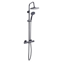 Ensemble de douche personnalisé, ensemble de robinetterie pour douche et baignoire, température constante, système de douche complet avec pluie complète, système de douche de plafond complet