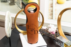 Bolsa <span class=keywords><strong>de</strong></span> Vino Personalizada Premium, Bolsas <span class=keywords><strong>de</strong></span> Regalo con Logotipo Personalizado para Apreciación a Clientes Corporativos y Regalos para Clientes VIP - Product Image 2