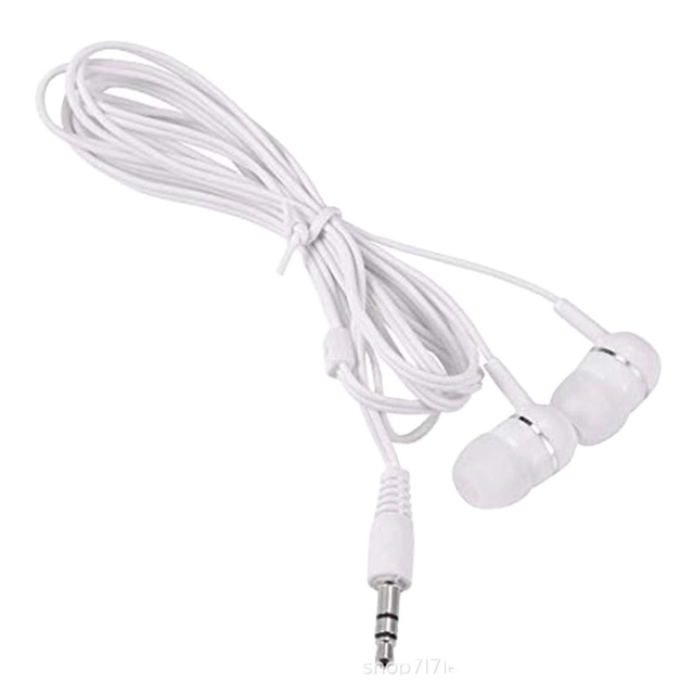 Haohuaxin High Quality Plastic Wired Earphones Universal MP3 Music Small Earphones Sale Cheap Wired Headphones