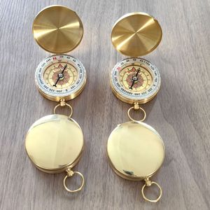 Boussole à bascule G50 en laiton, style <span class=keywords><strong>montre</strong></span> <span class=keywords><strong>de</strong></span> poche, boussole lumineuse multifonctionnelle pour l'alpinisme en extérieur avec couvercle - Product Image 6