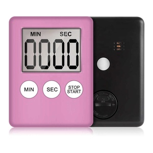 Temporizador de cocina con pantalla digital <span class=keywords><strong>LCD</strong></span> de 5 núcleos, temporizador de cocina cuadrado, cuenta atrás, alarma, reloj magnético, 1 unidad - Product Image 3