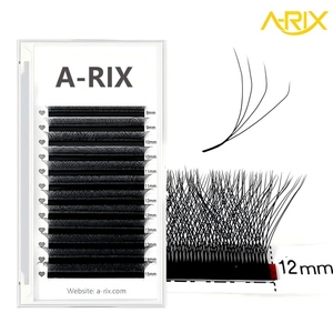 A-RIX Cils Synthétiques en Gros 4D W Lashes Clover Cashmere Silk Volume Extensions de Cils Faciles à Éventaillement Faits à la Main pour Salon - Product Image 2