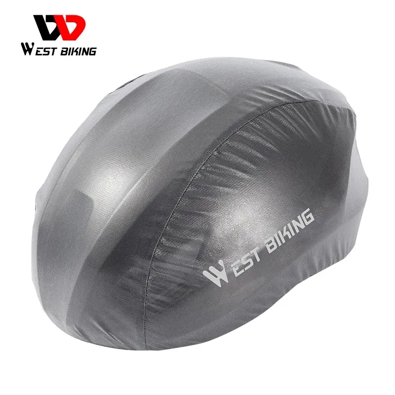 WEST BIKING Bicycle Safety Waterproof bike helm abdeckung For Cycling Lightweight Reflective design Bicycle bike helm abdeckung