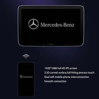 2024 tak ve çalıştır 13.3 inç 3 + 32G Android 12 ekran Wifi 5G Internet TV Tablet araba arka koltuk baş dayama monitörü Mercedes için