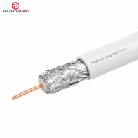 Connecteur de câble coaxial, câble d'extension d'antenne RF à perte ultra-faible, câble coaxial à conducteur solide en cuivre personnalisé