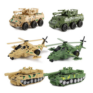 Voiture, char et hélicoptère transformables à inertie pour enfants de 4 à 7 ans – Véhicule éducatif à pousser – Cadeau - Product Image 5