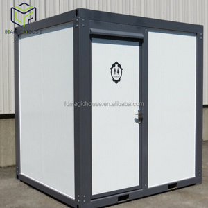 Toilettes publiques préfabriquées aux normes australiennes - Bloc <span class=keywords><strong>de</strong></span> toilettes modulaire 40HQ avec 7 cabines <span class=keywords><strong>de</strong></span> toilettes et 4 urinoirs pour usage extérieur - Product Image 5