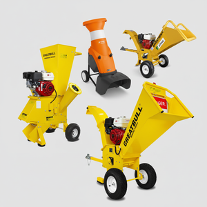 HINDA Déchiqueteuse de branches automotrice Caterpillar Déchiqueteuses à bois industrielles Utilisation pour le compost de machines agricoles - Product Image 1