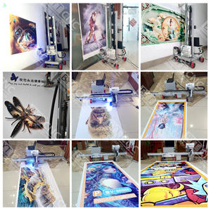 Machine d'Impression Murale Directe 2 <span class=keywords><strong>en</strong></span> 1 BYTCNC <span class=keywords><strong>Effet</strong></span> <span class=keywords><strong>3D</strong></span> Imprimante Murale Verticale - Product Image 2