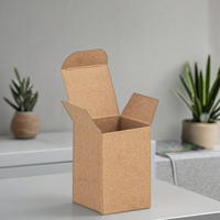 Boîte d'expédition en carton kraft brun, matériaux recyclés, écologique, personnalisable, imprimée sur mesure