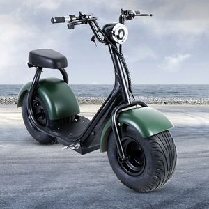 Scooter Eléctrico Todoterreno de 2 Plazas con Batería de Litio Impermeable de 2000W y Ruedas Anchas - Product Image 2