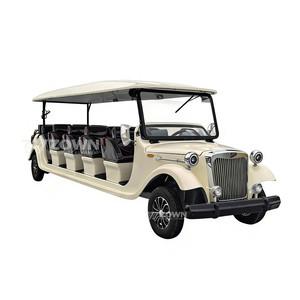 Classic Electric Sightseeing Vintage Car-5/<b>8</b>/11/14 Seats Antique Retro Design for Sale - Product Image 5