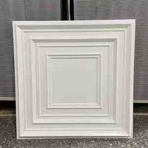 Autocollant mural moderne 3D ignifugé en PVC, panneau flexible géométrique <span class=keywords><strong>de</strong></span> plafond en plastique pour la décoration intérieure des appartements, des villas et des gymnases. - Product Image 2